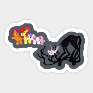 Slender Pony Sticker